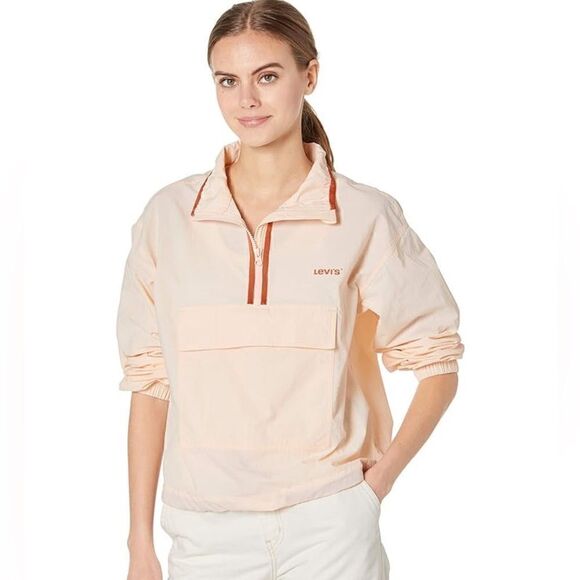 LEVI’S Nora WindbreakerWomen's Clothing Scallop Shell - Picture 1 of 7